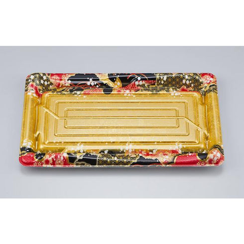 【蓋付き】SF鮨板25(国風金) 【本体800枚・蓋800枚セット】